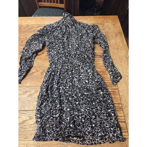 Ba&sh Acia Metallic Mini Dress Sz Small - Picture 2 of 4